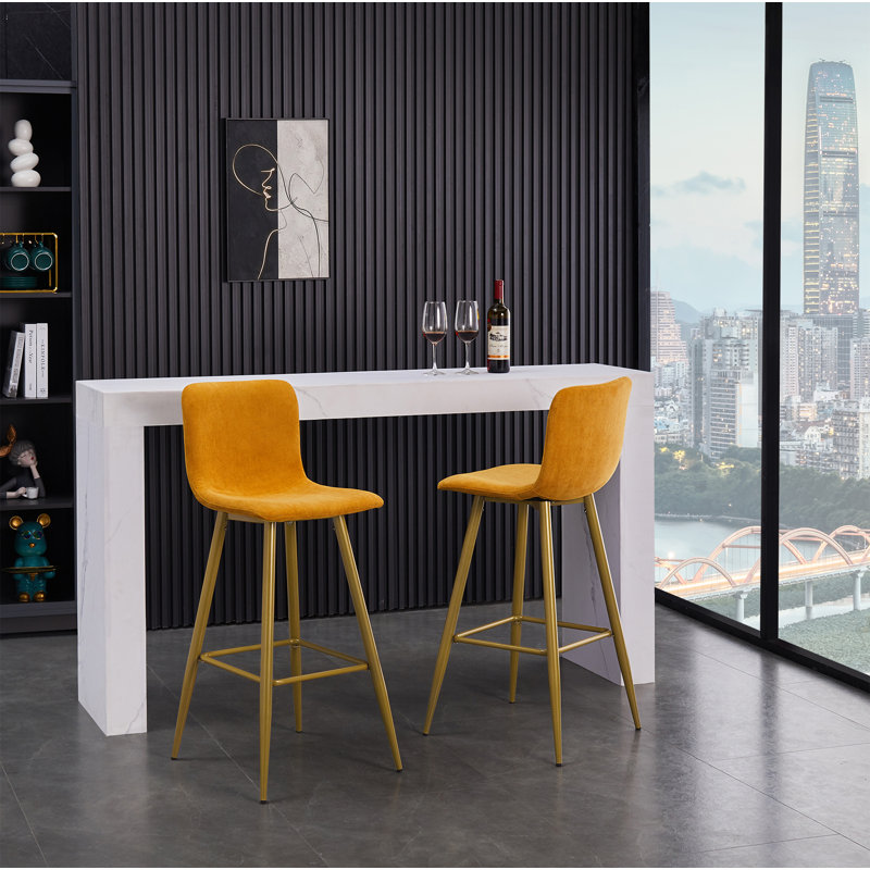 Mercury Row® Fondren Upholstery Bar & Counter Stool & Reviews Wayfair